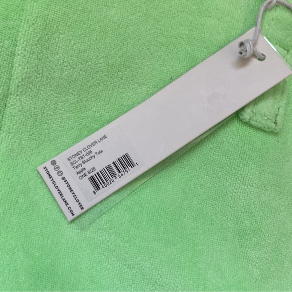 Stoney Clover Lane Apple Terry Tote - Picture 3 of 6